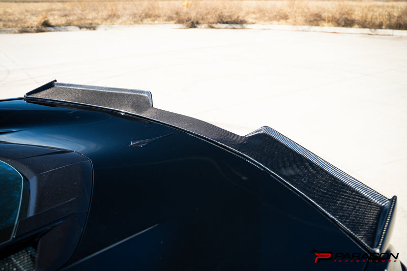 Paragon Performance C8 Stingray Z06 Replica Spoiler - Carbon Fiber (6 hole coverage)
