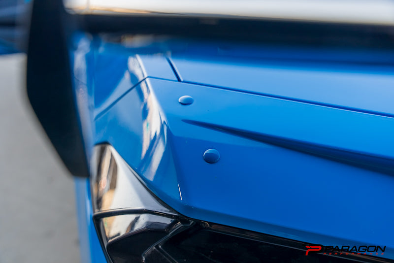 Chevrolet C8 Corvette Rear Spoiler Bumper Plugs - Sold as a set of four