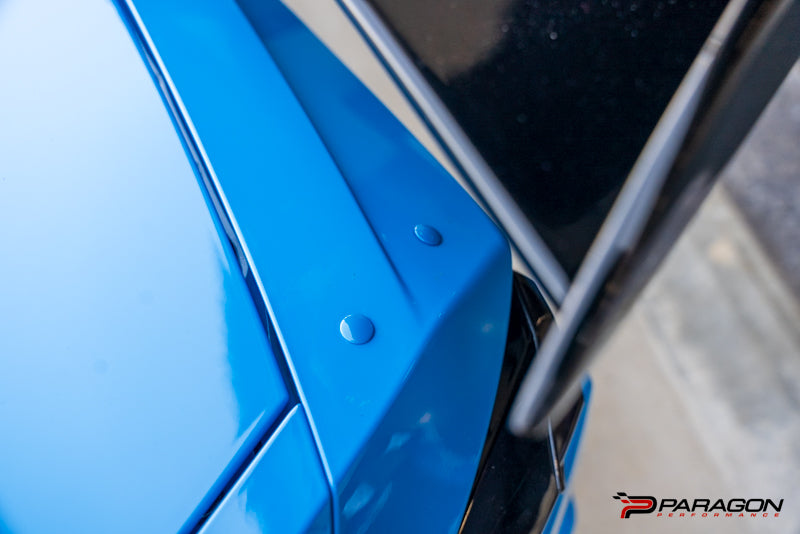 Chevrolet C8 Corvette Rear Spoiler Bumper Plugs - Sold as a set of four