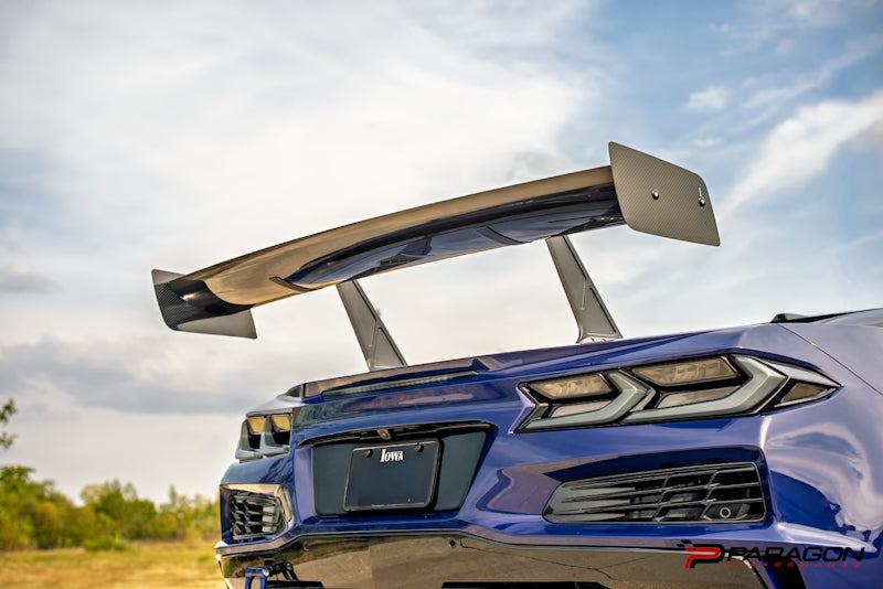 Verus Engineering C8R Swan Neck Wing Kit - C8 Corvette