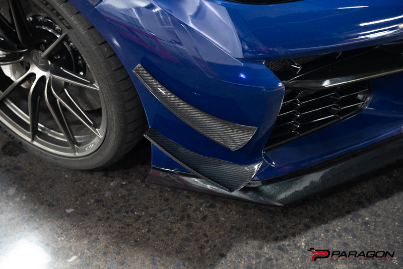 Verus Engineering Dive Plane / Canard Kit, Dual Elements - C8 Eray, Z06 & ZR1