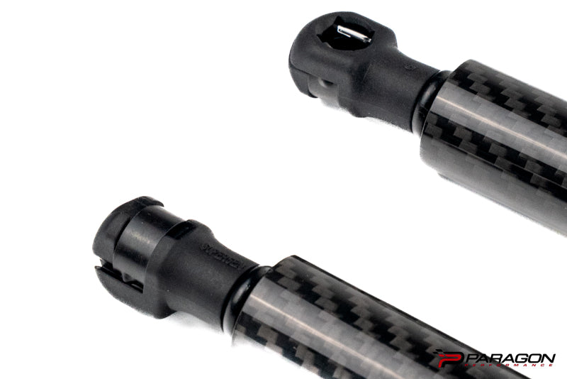 Paragon Performance C8 Corvette Carbon Fiber Hood Struts - EXTRA DUTY