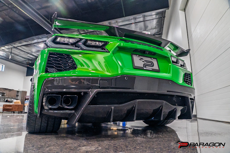 C8 Stingray C8 Z06 Z07 Style Spoiler - Short