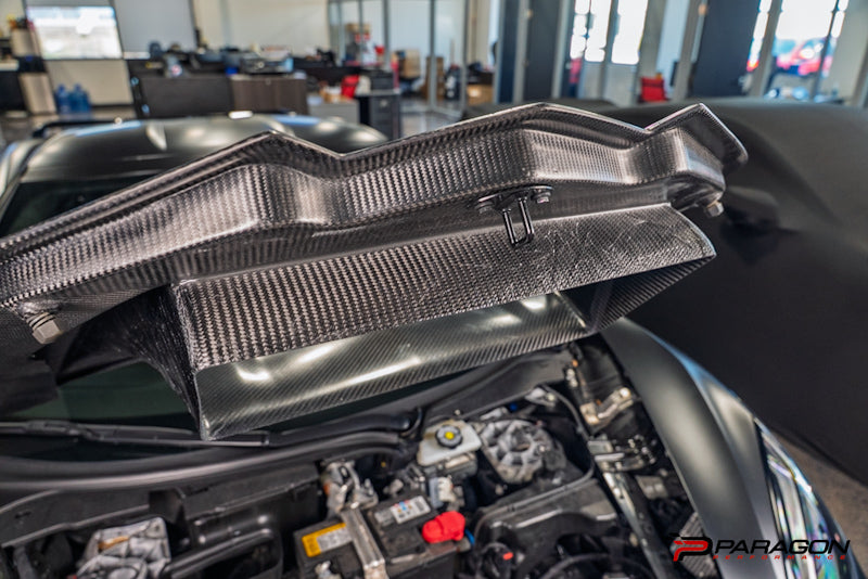Span Racing C8R Carbon Fiber Front Hood - Paragon Performance