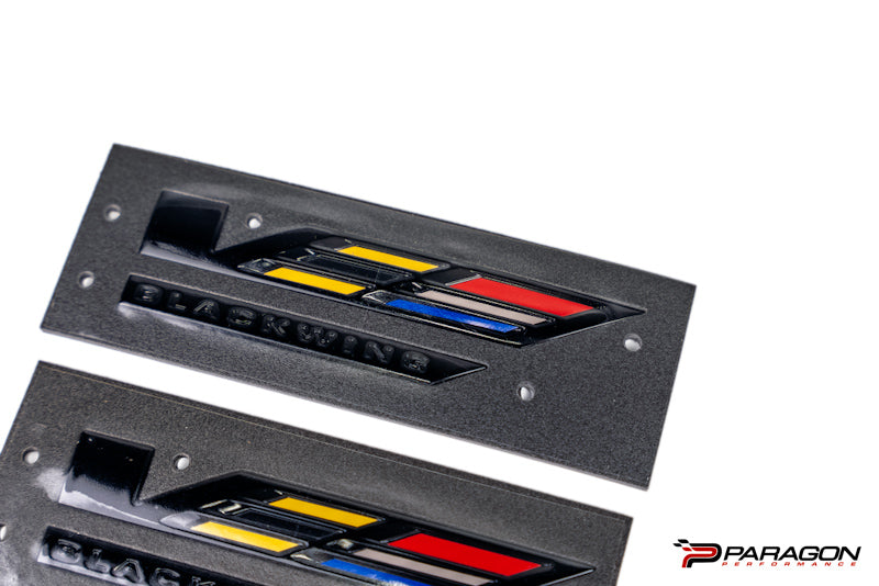 Cadillac CT5-V Blackwing Black Emblems