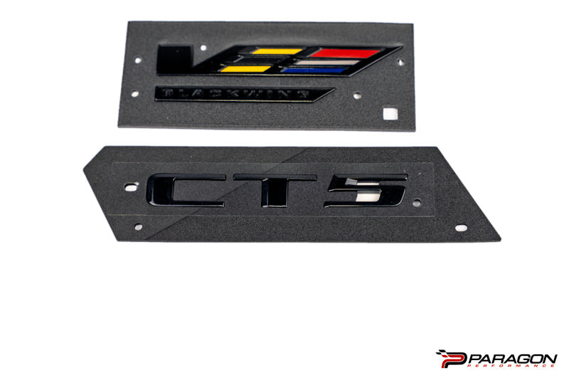 Cadillac CT5-V Blackwing Black Emblems