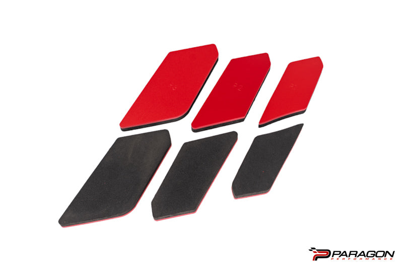 C8 Corvette Coupe Dry Vent Blocks - 7pc Kit