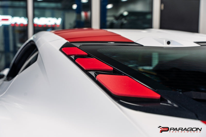 C8 Corvette Coupe Dry Vent Blocks - 7pc Kit