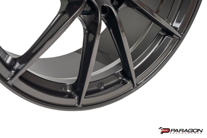 Titan 7 TP-10 19x9,20x11.5 5x120 Chevrolet C8 Corvette - Advanced Dark Gunmetal