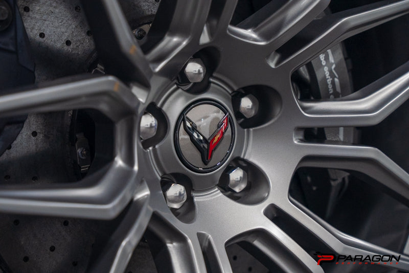 Floating Center Caps for OEM C8 Corvette Center Caps