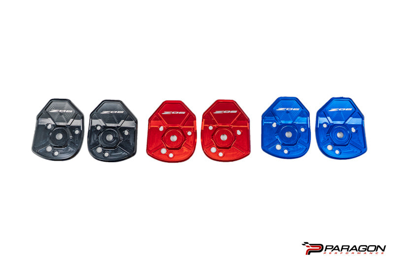 C8 Rally Driver Corvette Rear Strut Covers - Coupe