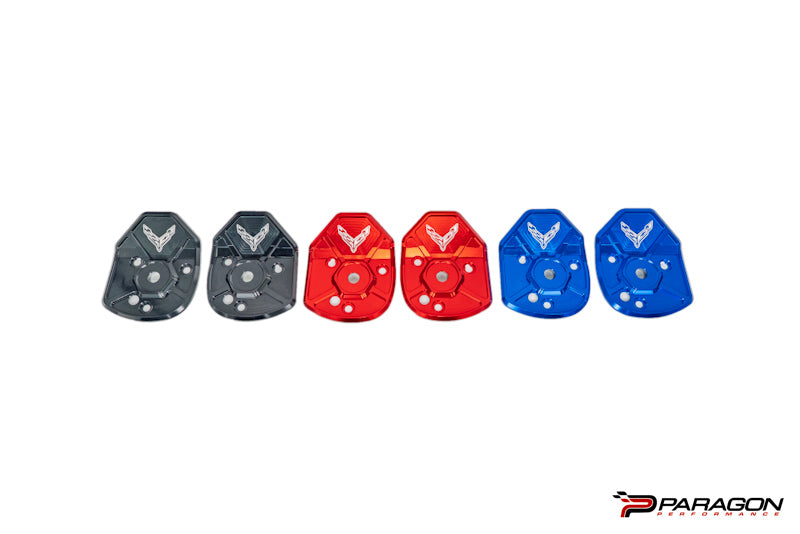C8 Rally Driver Corvette Rear Strut Covers - Coupe