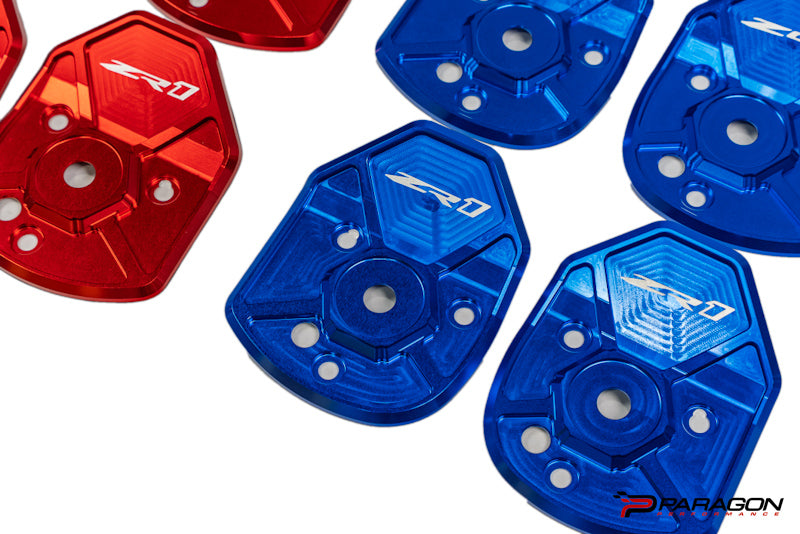 C8 Rally Driver Corvette Rear Strut Covers - Coupe