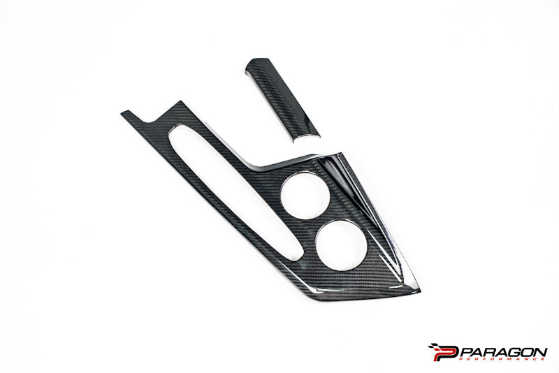 CCS 26+ C8 Corvette Carbon Fiber Center Console Trim Cover Kit