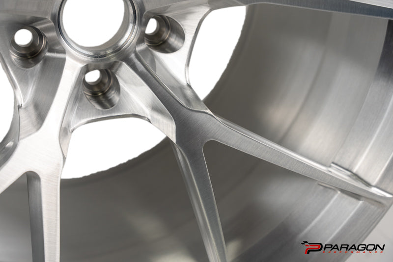 Forgedlite Eray / Z06 wheels MC5 - Brushed Aluminum 20X10 & 21X13
