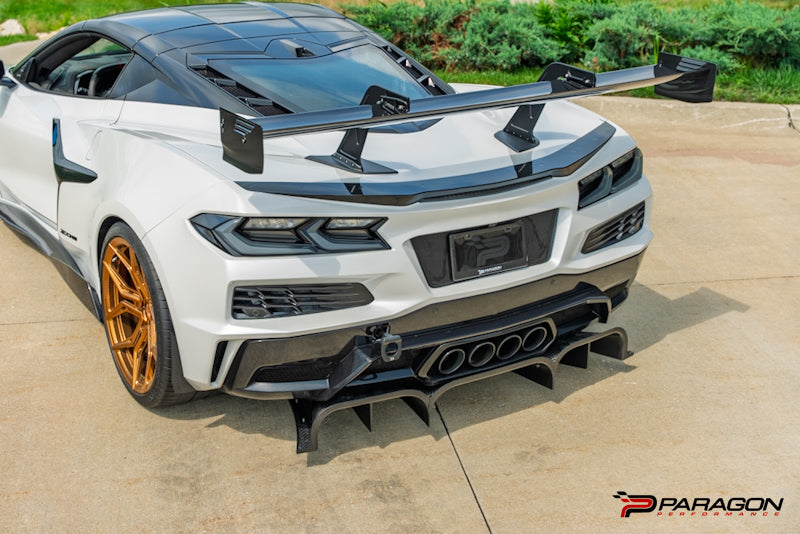 Verus Engineering C8 Corvette Carbon Fiber Rear Diffuser RACE EDITION