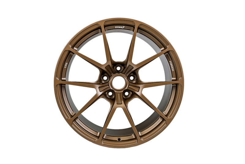 Titan 7 T-P5 18x10.5 19x12 5x120 Chevrolet C8 Corvette - Techna Bronze