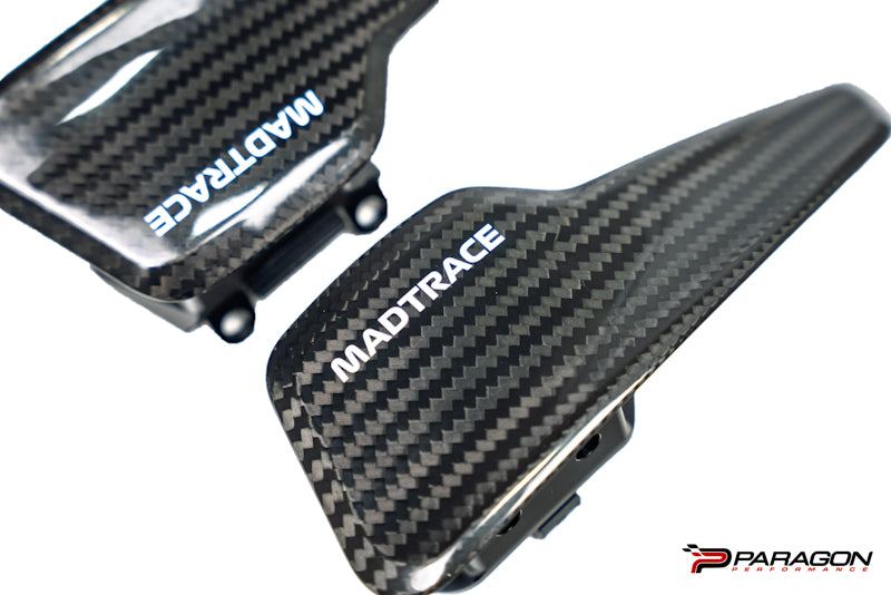 MadTrace C8 Corvette Clubsport Magnetic Shift Paddle Set - Gloss Carbon Fiber