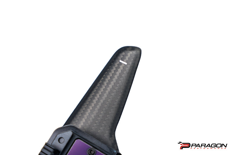 MadTrace C8 Corvette Clubsport Magnetic Shift Paddle Set - Matte Carbon Fiber