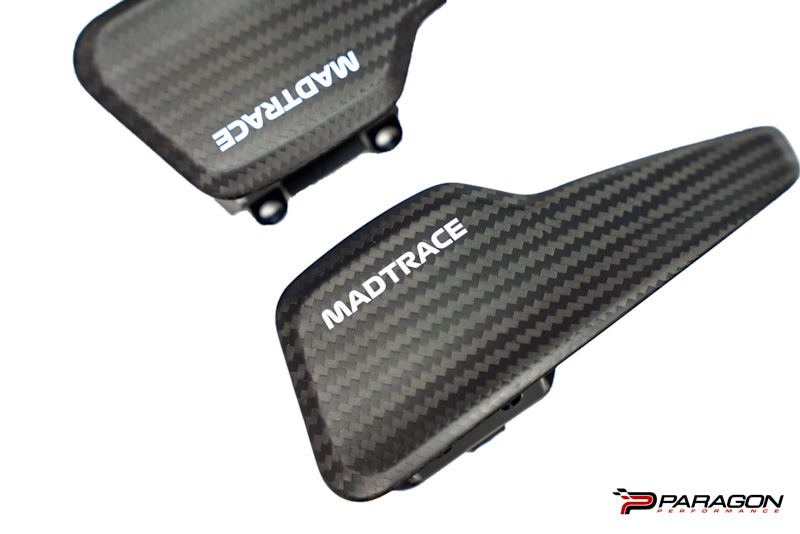 MadTrace C8 Corvette Clubsport Magnetic Shift Paddle Set - Matte Carbon Fiber