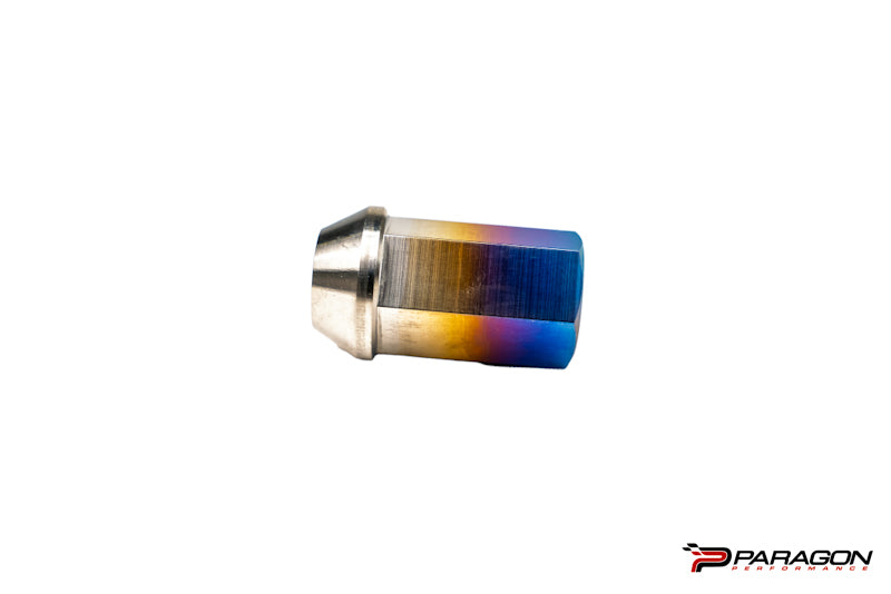 Paragon Performance Titanium Burnt Blue C8 Corvette Lug Nuts - M14x1.5