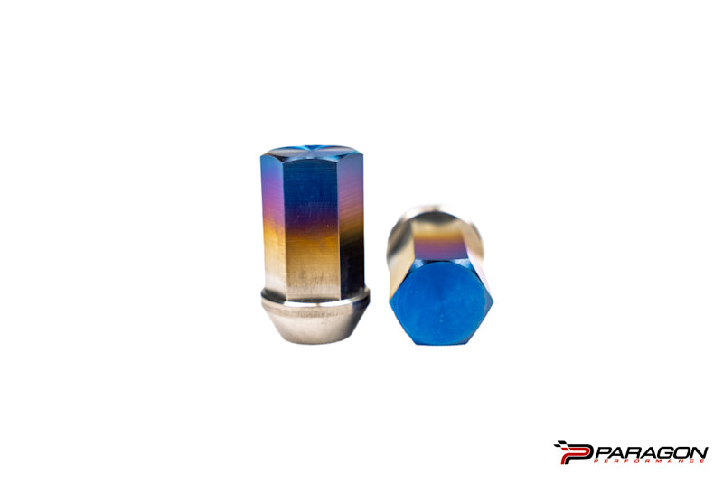 Paragon Performance Titanium Burnt Blue C8 Corvette Lug Nuts - M14x1.5