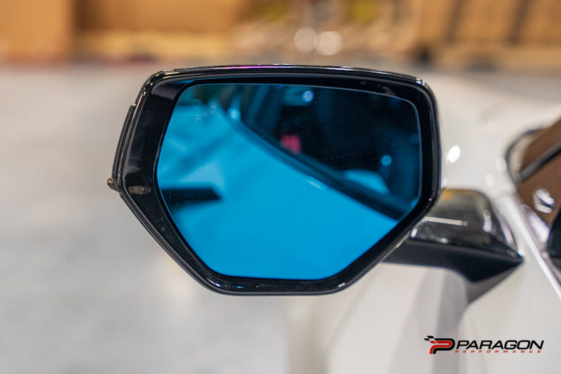 CCS C8 Corvette Carbon Fiber Mirror Inlays - Left & Right