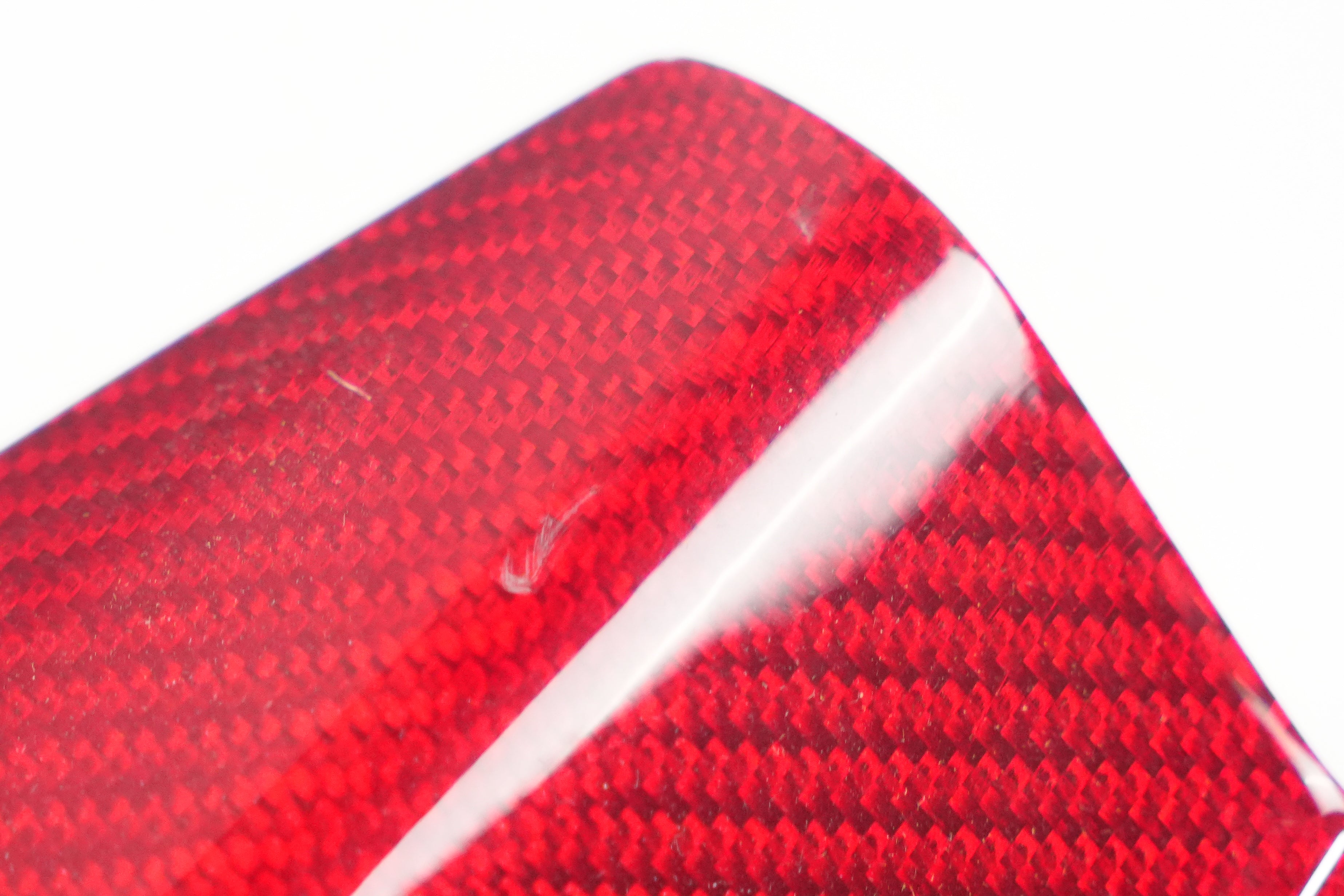 CCS C8 Corvette Z06 LT6 Red Carbon Fiber Engine Cover BLEMISHED