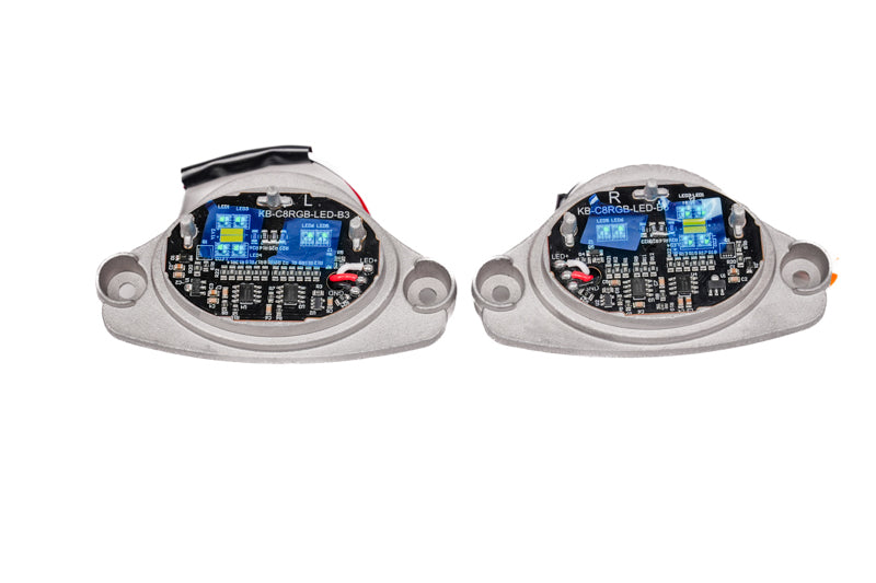Paragon Performance RGB Headlight DRL's - USA Spec C8 Corvettes