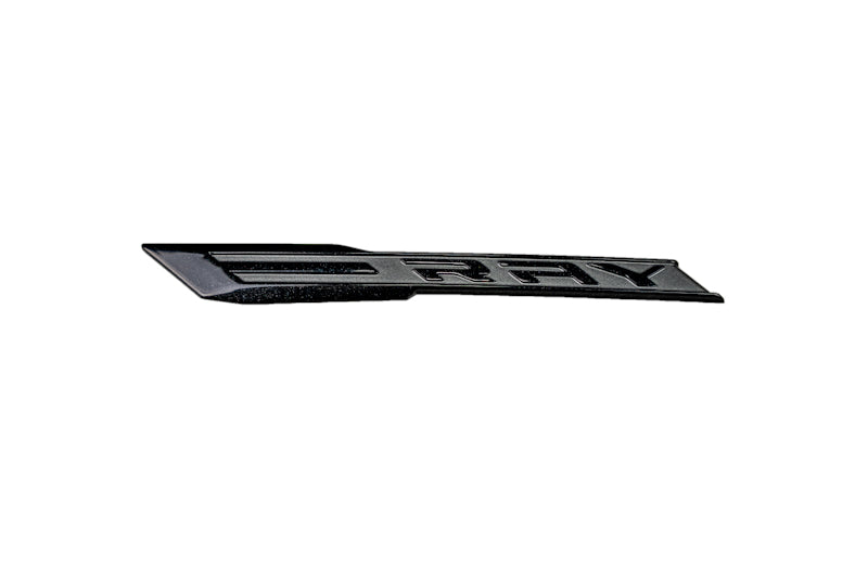 C8 2020-2024 Chevrolet Corvette Rear Stingray Emblem - Silver