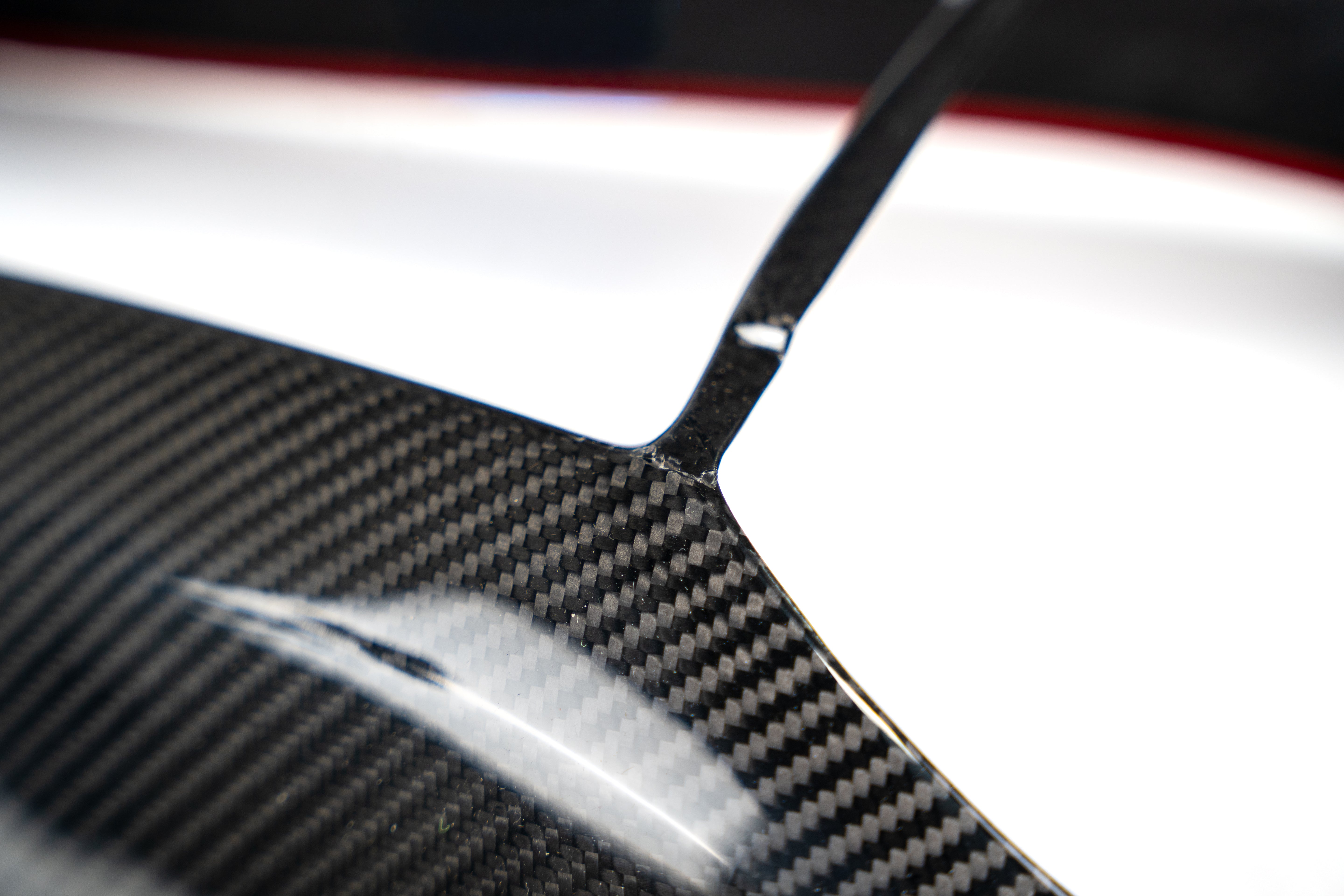 CCS C8 Corvette Carbon Fiber Rear Waterfall Overlay SCRATCH & DENT