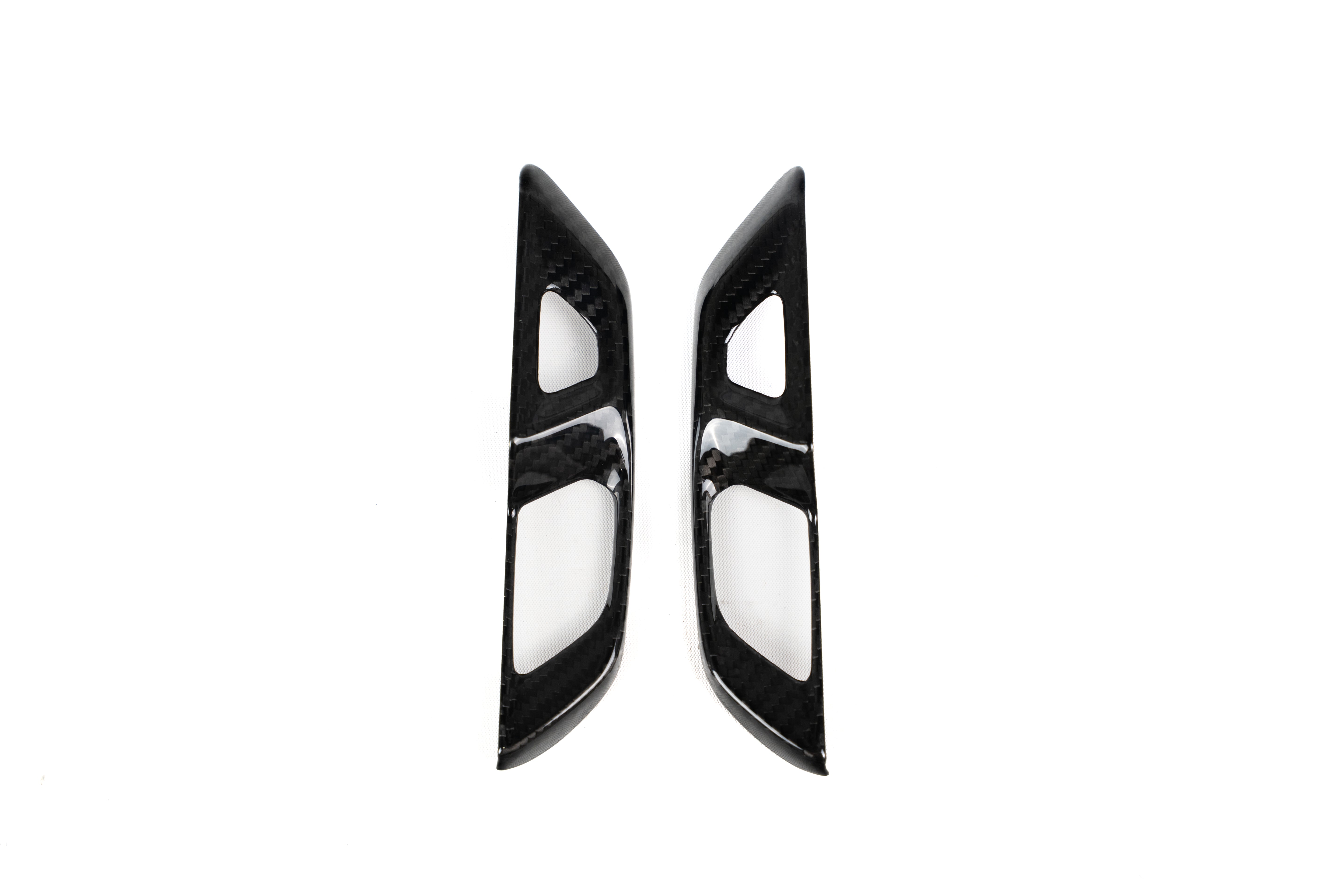 CCS C8 Corvette Carbon Fiber Lock Trim Overlay SCRATCH & DENT