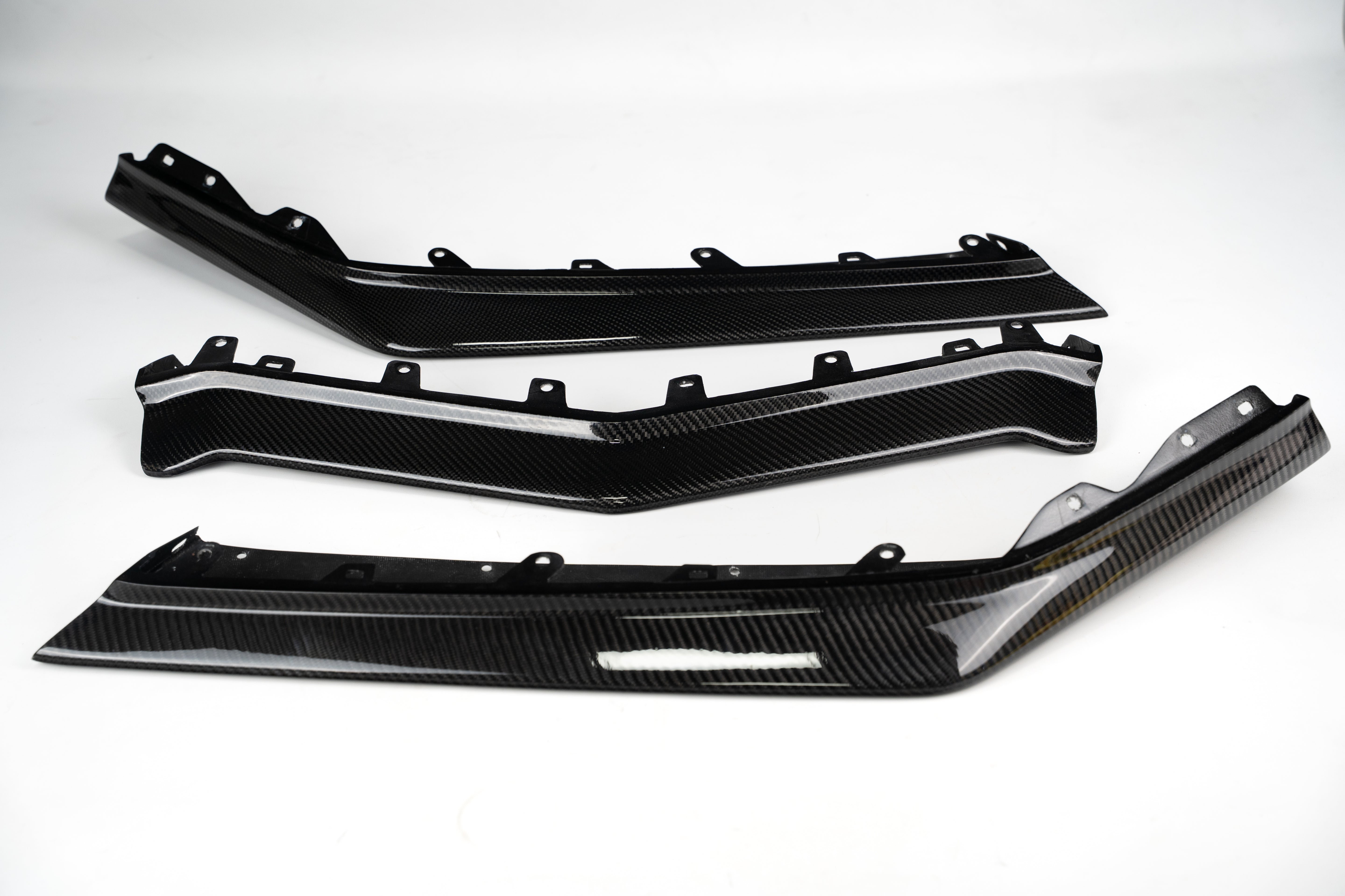 Paragon Performance C8 Z06/E-Ray Carbon Fiber 3PC Z07 Front Splitter SCRATCH & DENT