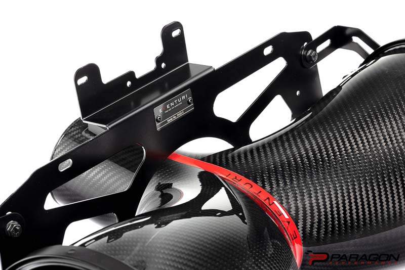 Eventuri C8 HTC Corvette Carbon Fiber Intake System with Clear Lid - Convertible