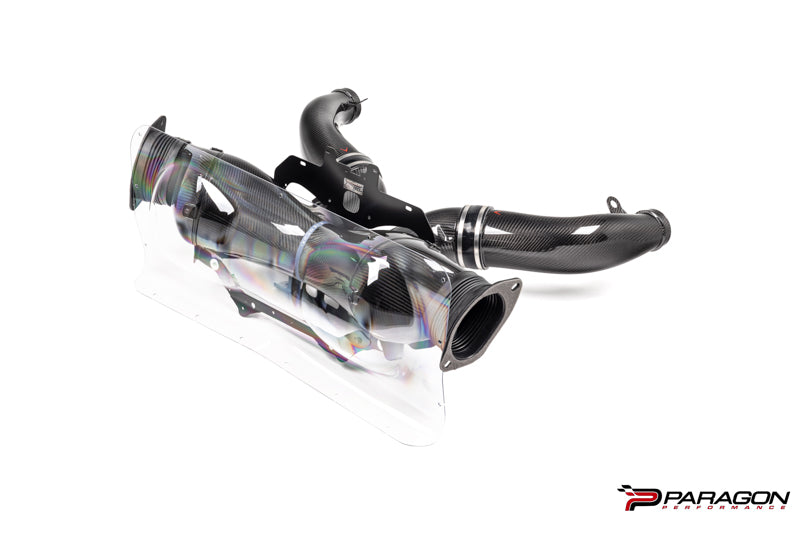 Eventuri C8 Corvette ZR1 HTC Carbon Fiber Intake with Clear Lid