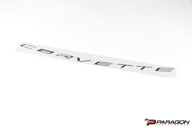 C8 Corvette Chrome Nameplate Emblem - STINGRAY Only