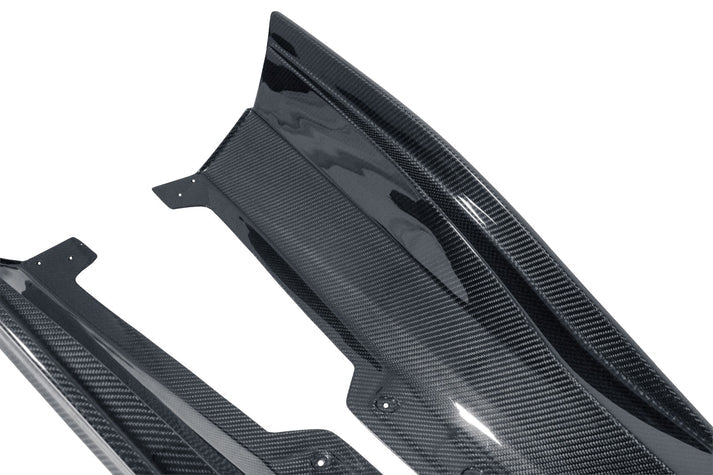 Chevrolet Corvette C8 Widebody Carbon Fiber Side Rocker Extensions