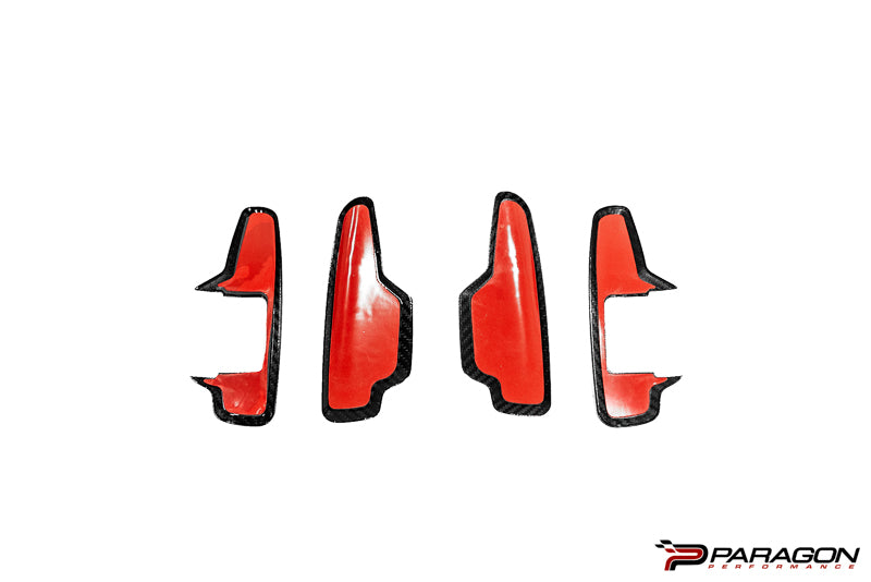 Paragon C8 Corvette Paddle Shifter Covers - Carbon Fiber