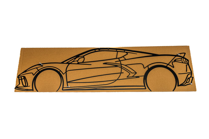 C8 Corvette Stingray Z51 Wall Art