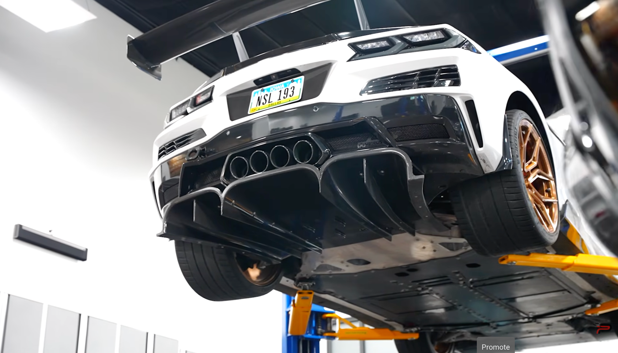 Verus Engineering C8 Corvette Carbon Fiber Rear Diffuser RACE EDITION