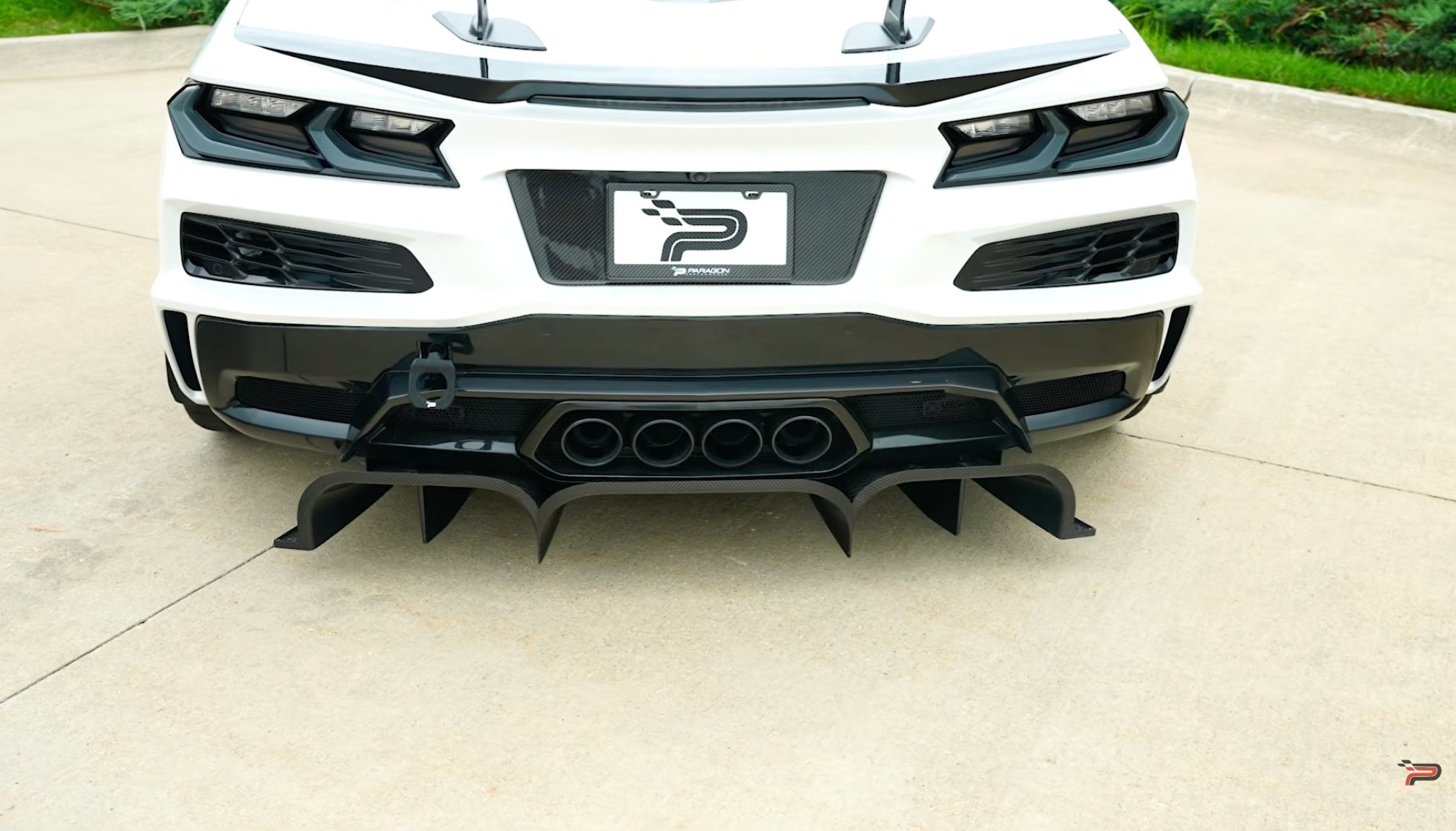 Verus Engineering C8 Corvette Carbon Fiber Rear Diffuser RACE EDITION