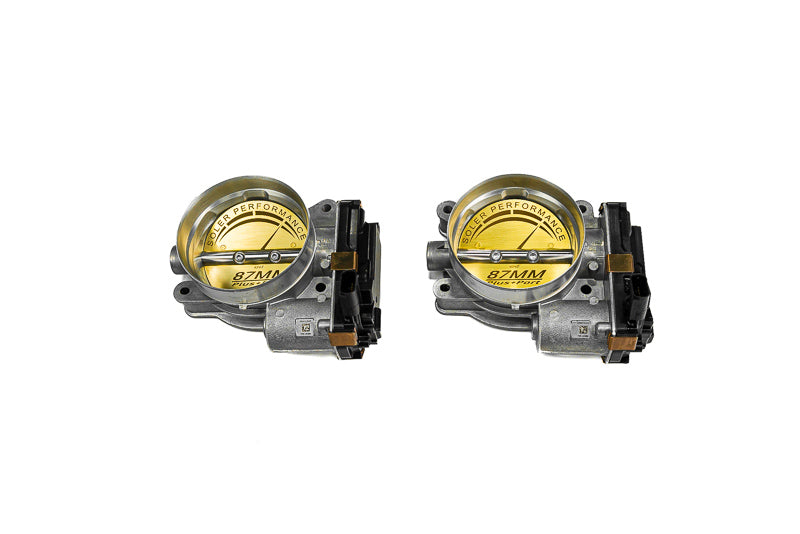 Soler Performance 87mm C8 Corvette Z06 Throttle Bodies - Plus+ Port