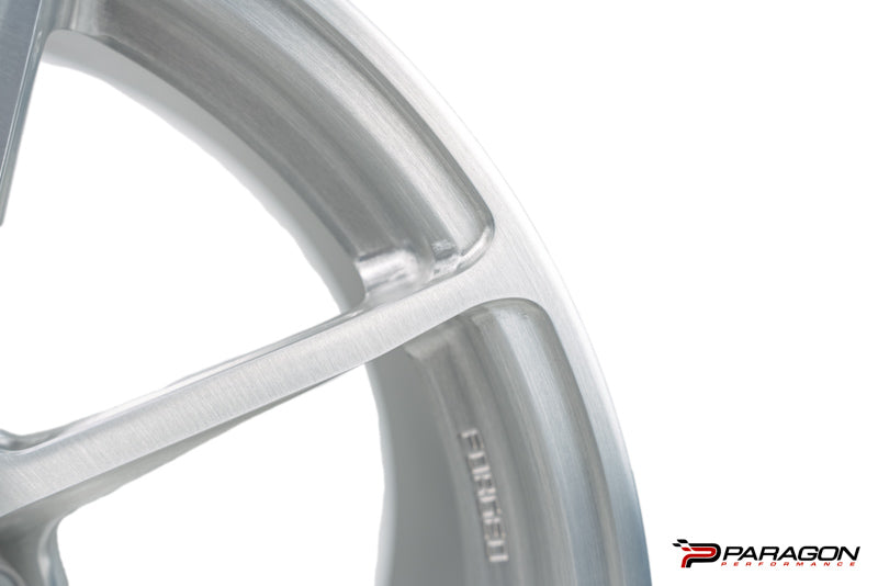 Titan 7 T-P5 18x10.5 19x12 5x120 Chevrolet C8 Corvette - Brushed Clear