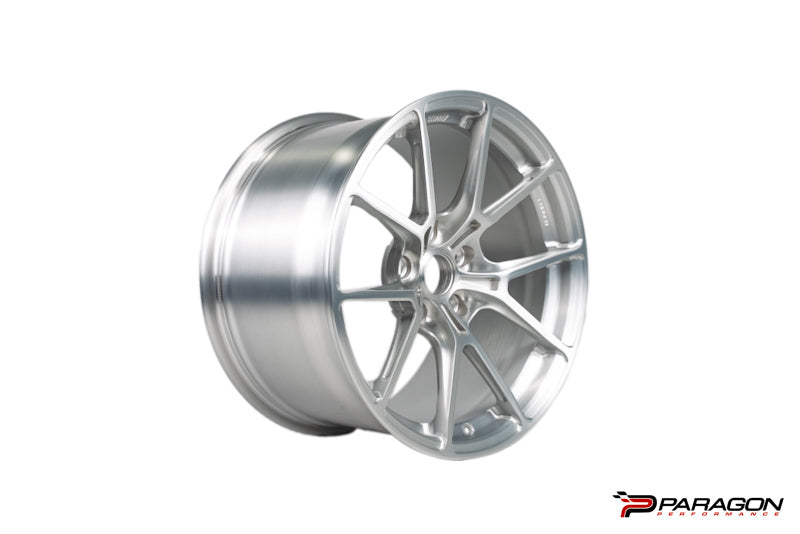 Titan 7 T-P5 18x10.5 19x12 5x120 Chevrolet C8 Corvette - Brushed Clear