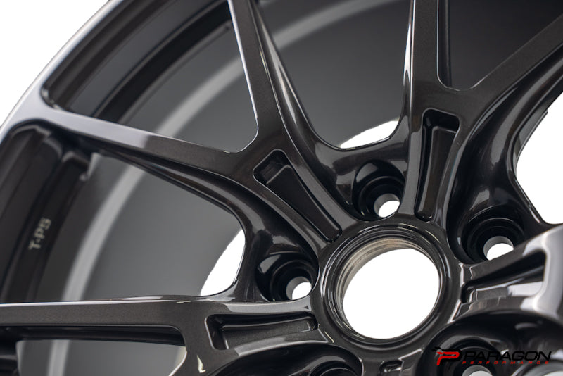 Titan 7 T-P5 19x9,20x11.5 5x120 Chevrolet C8 Corvette - Advanced Dark Gunmetal