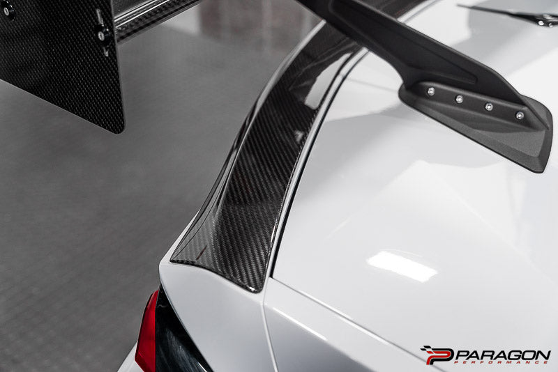 Verus Engineering C8 Corvette Carbon Fiber Ducktail Rear Spoiler BLEM