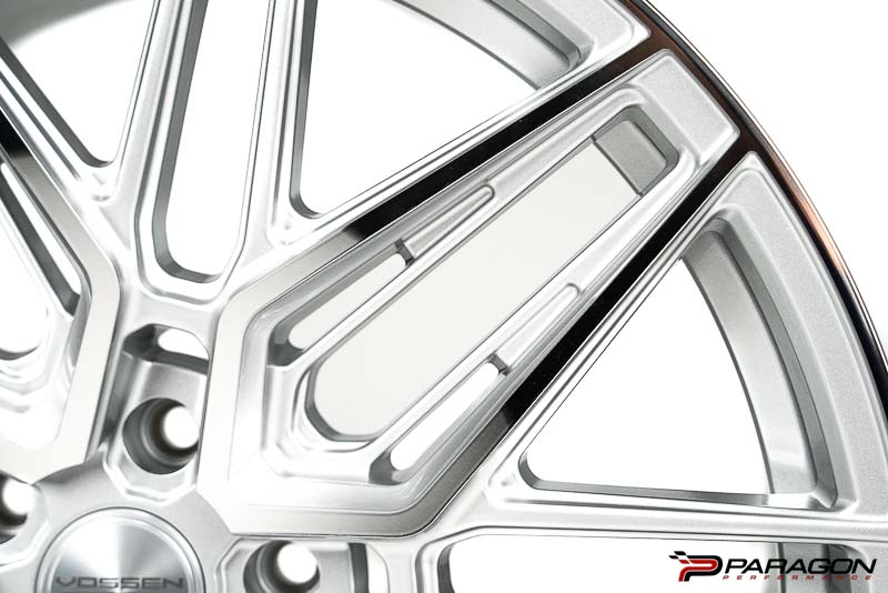 Vossen HF7 C8 Corvette - 20x9 ET35, 21x12 ET52 - Silver Polished