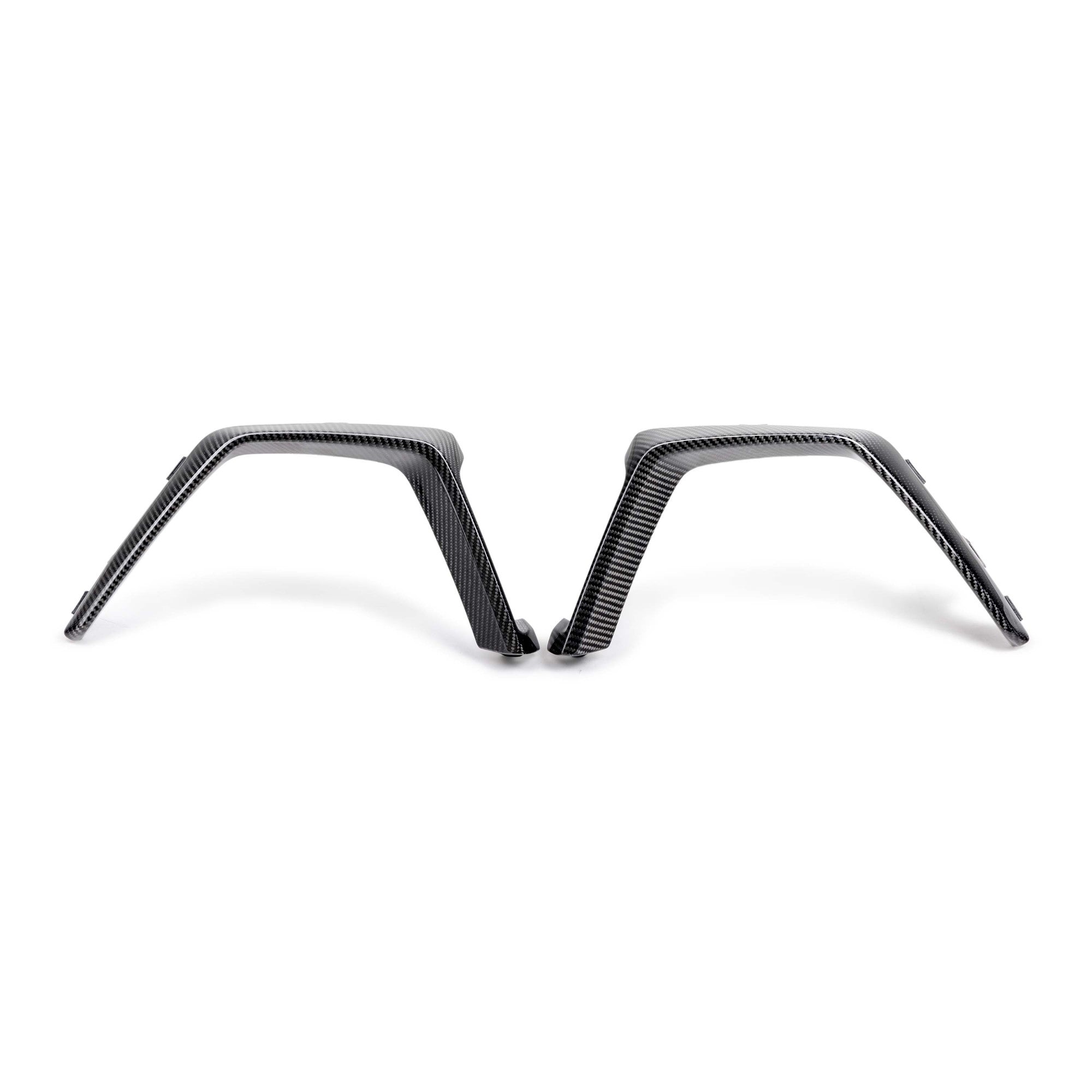 Cadillac CT5-V Blackwing Gloss Carbon Fiber Lower Grille Bezels (Pair)