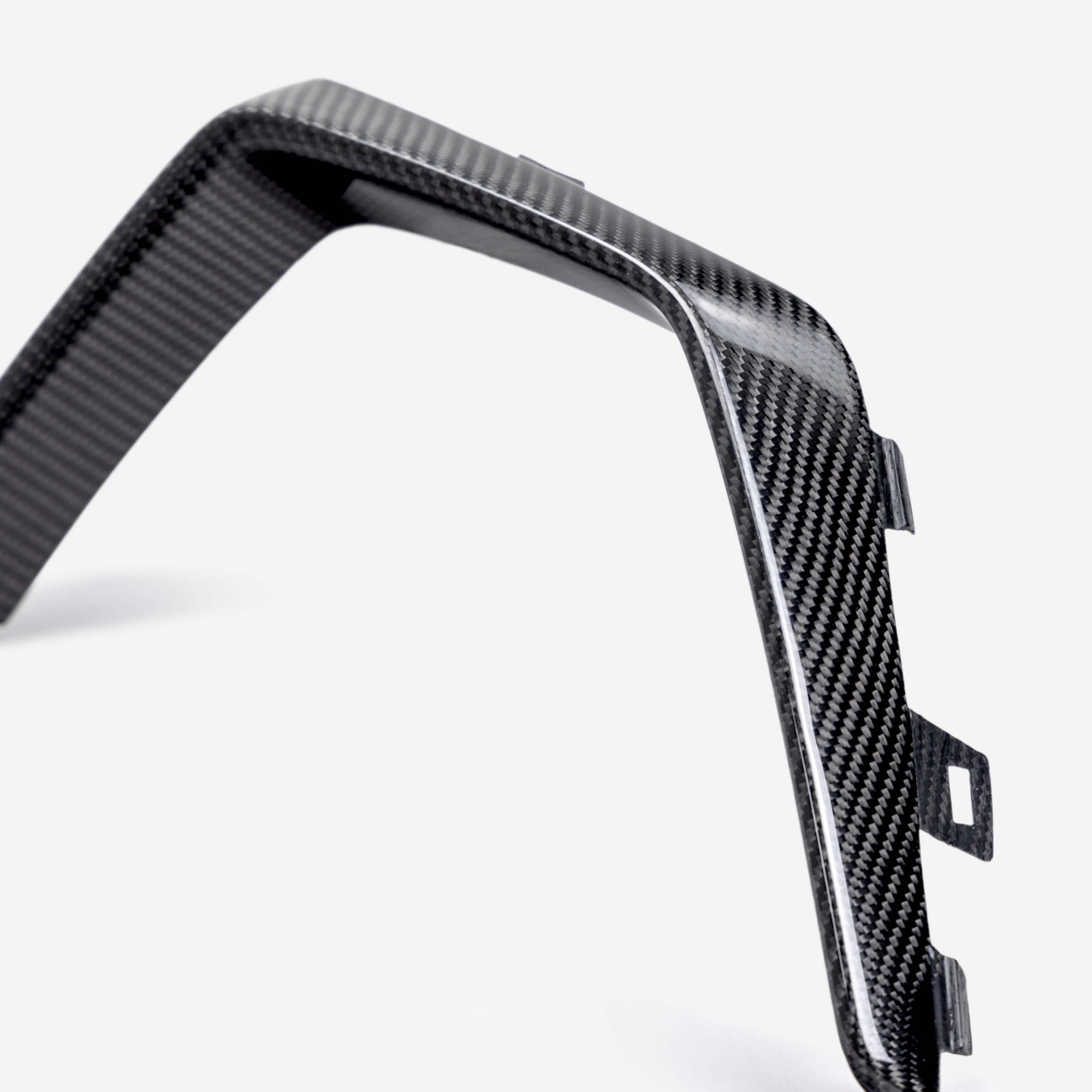 Cadillac CT5-V Blackwing Gloss Carbon Fiber Lower Grille Bezels (Pair)
