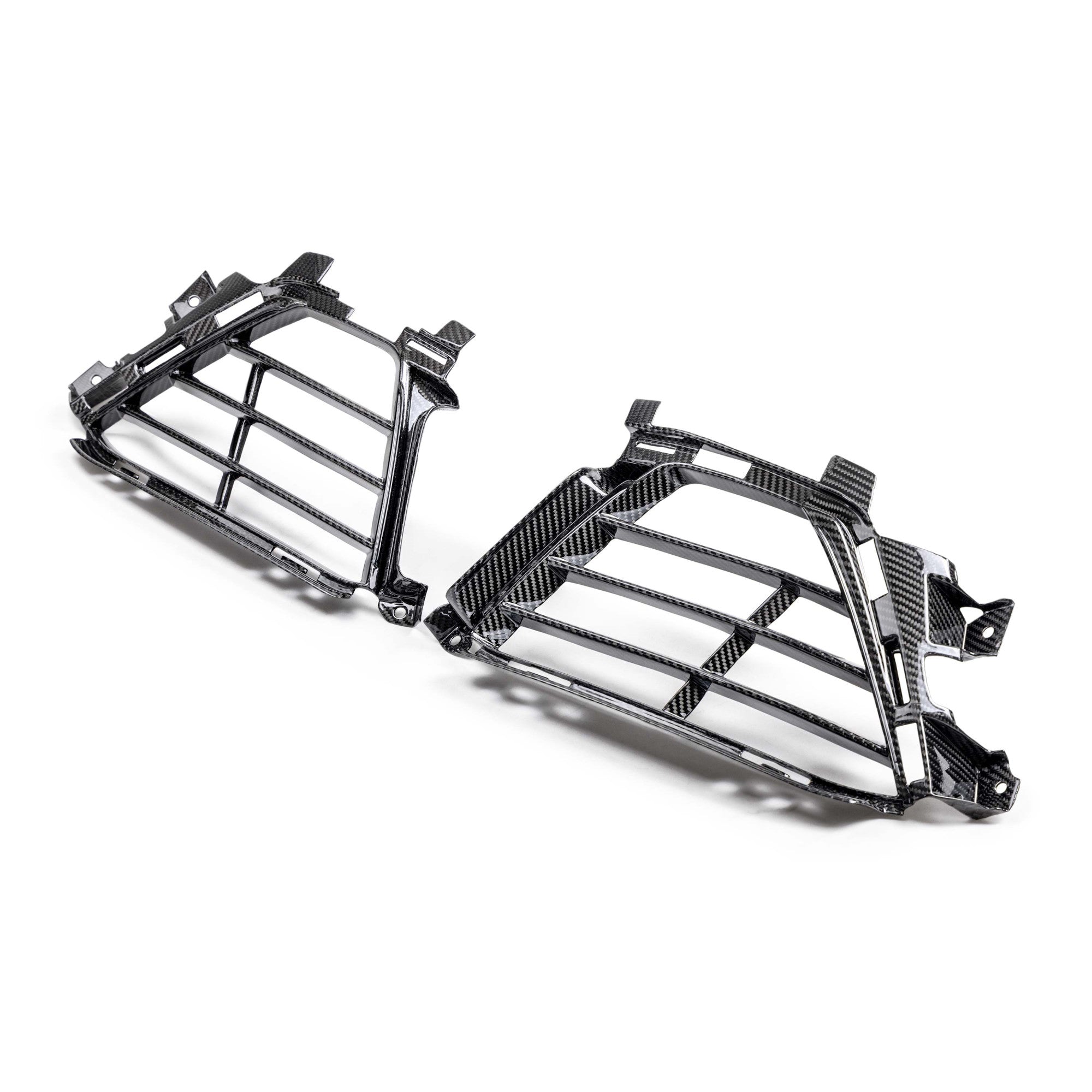 Cadillac CT5-V Blackwing Gloss Carbon Fiber Lower Grille (Pair)